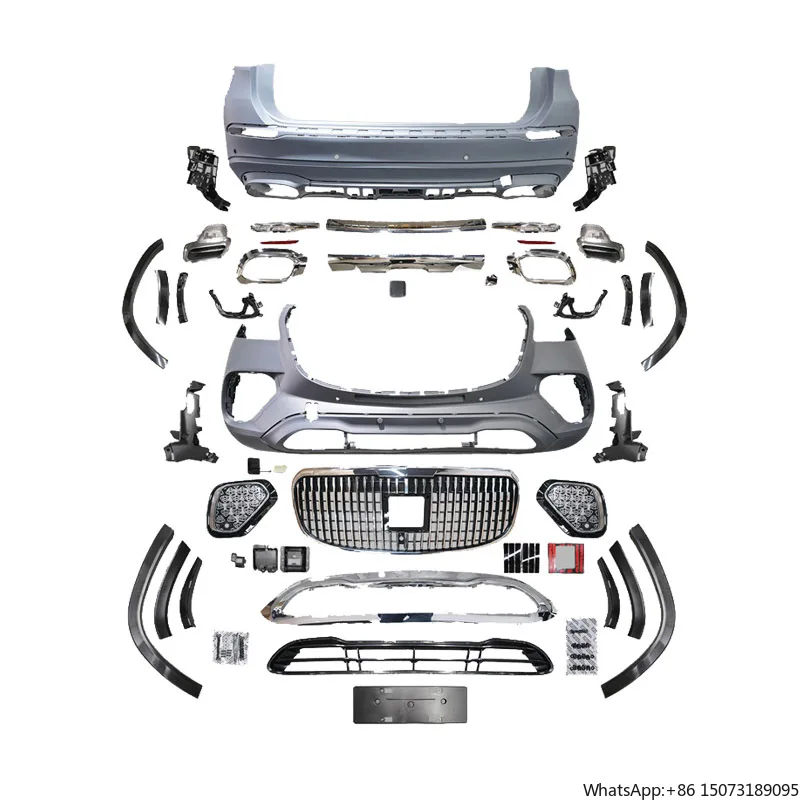 

Factory Hot Sale PP+ABS Material Bodykit for X167 21-24 GLS 400 450 4MATIC Upgrade to 24 Years Style