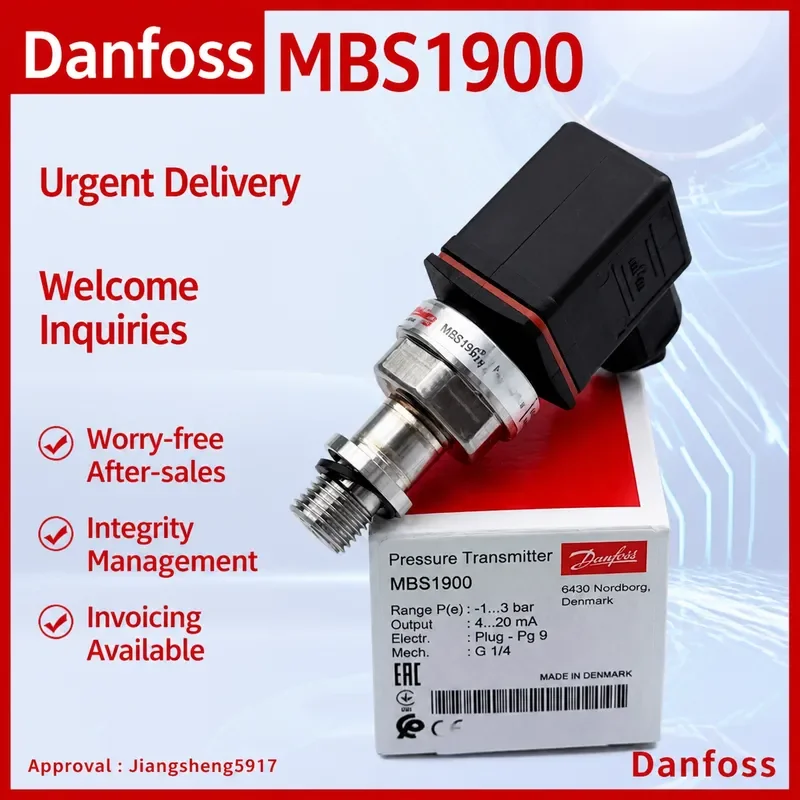 Danfoss MBS1900 Pressure Transmitter 064G6592 064G6585 064G6521 064G6522 064G6586 064G6523 064G6542 064G6524 064G6571