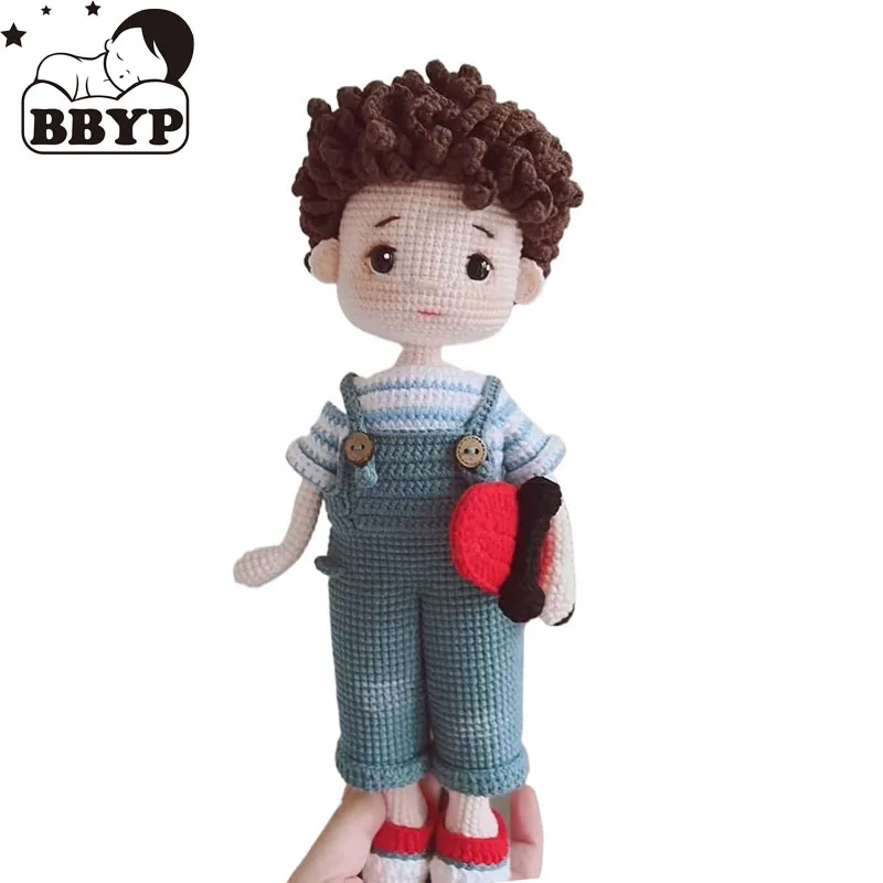 Crochet Dolls Anime Doll Skateboarder Doll Birthday Gifts Home Deco Finshed Dolls