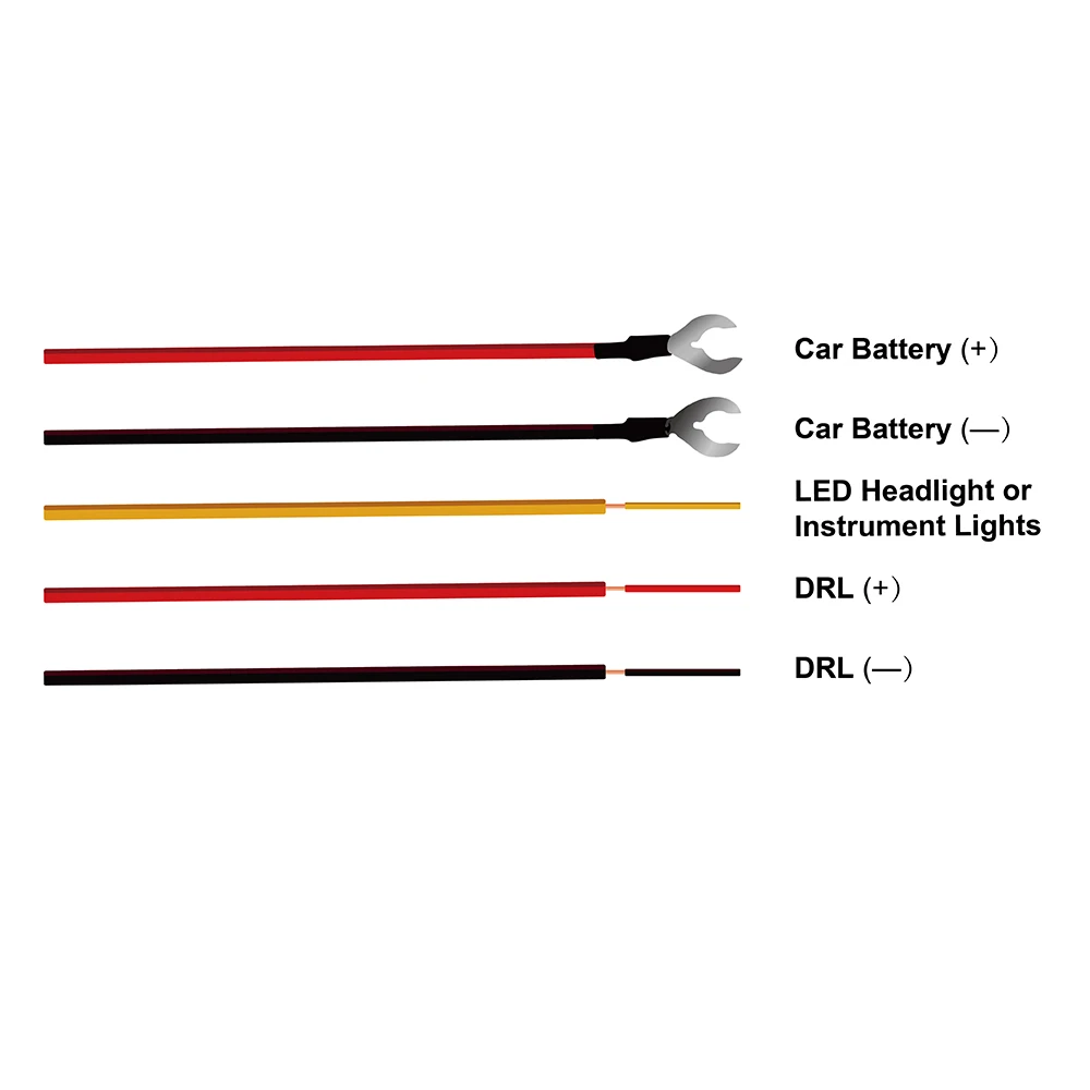 DRL Controller Auto Car LED Dimmer  On/Off Relay Harness Daytime Running Light Controller CD0113 CD0115 12-18V