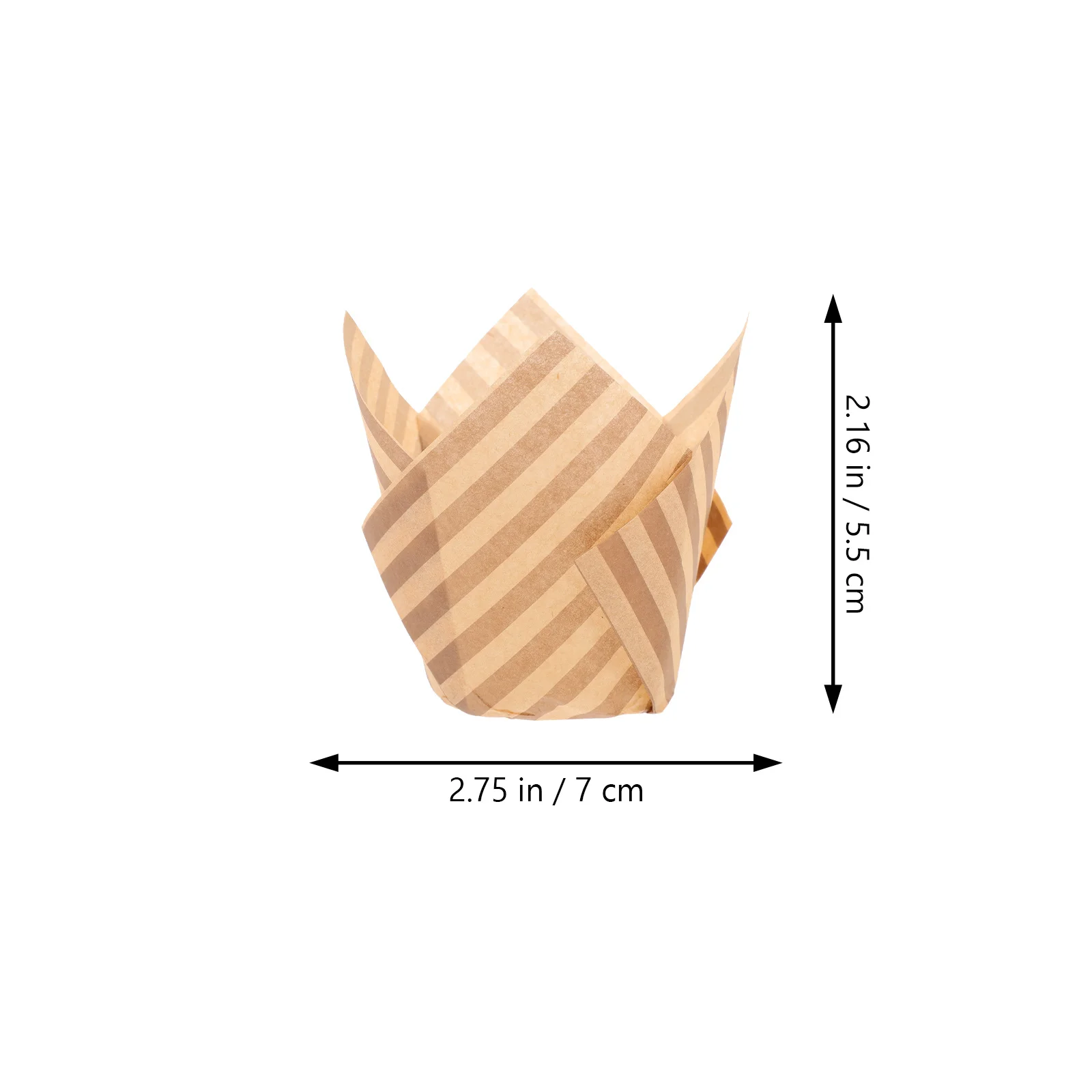 

100 Pcs High Temperature Resistant Cake Paper Holder Baking Wrappers Mini Cups Cupcake Liners