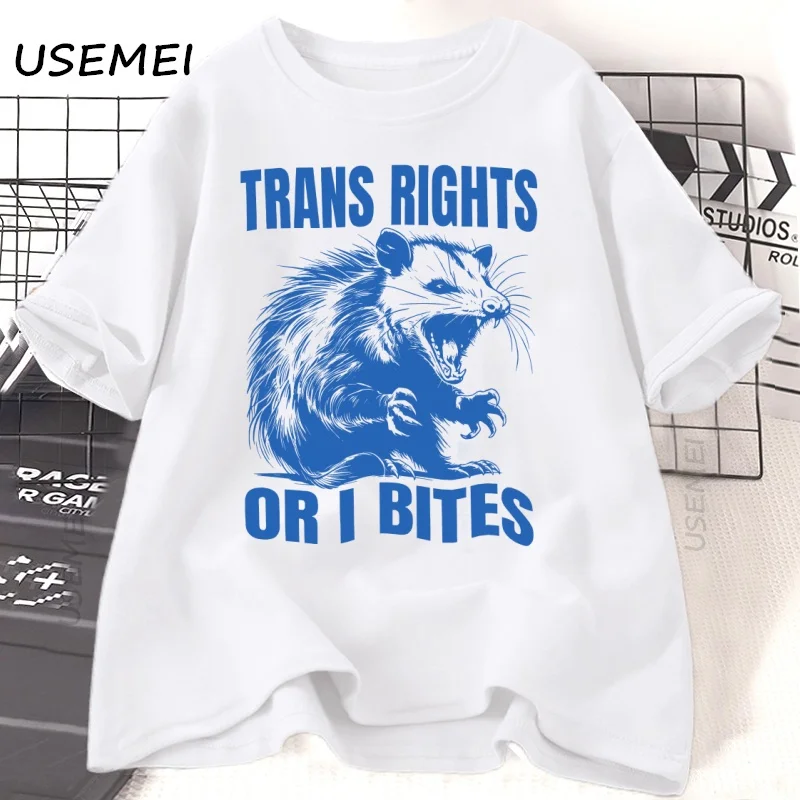 Inclusive Trans Rights T Shirt Gay Rights T-Shirt Funny Lgbtq Pride Trans Tee Rainbow Pride Funny T Shirts Men Women Cotton Tees