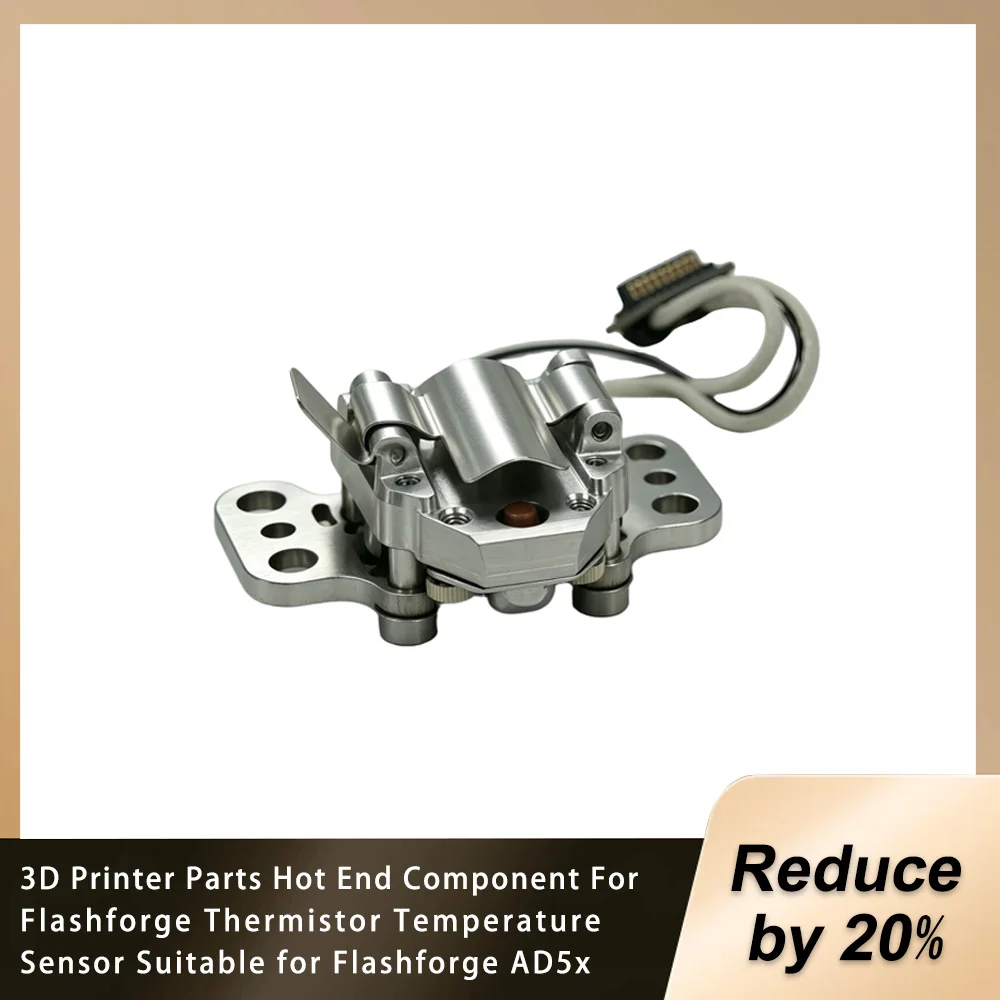 

Комплектующие для 3D-принтеров: Термисторный датчик температуры для Flashforge, совместимый с Flashforge AD5x
