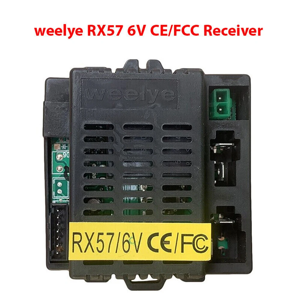 1Pcs Weelye RX57 6V 12V Receiver CE/FCC Kids Electric Car 2.4G Bluetooth Transmitter High Quality Receiver Car Parts