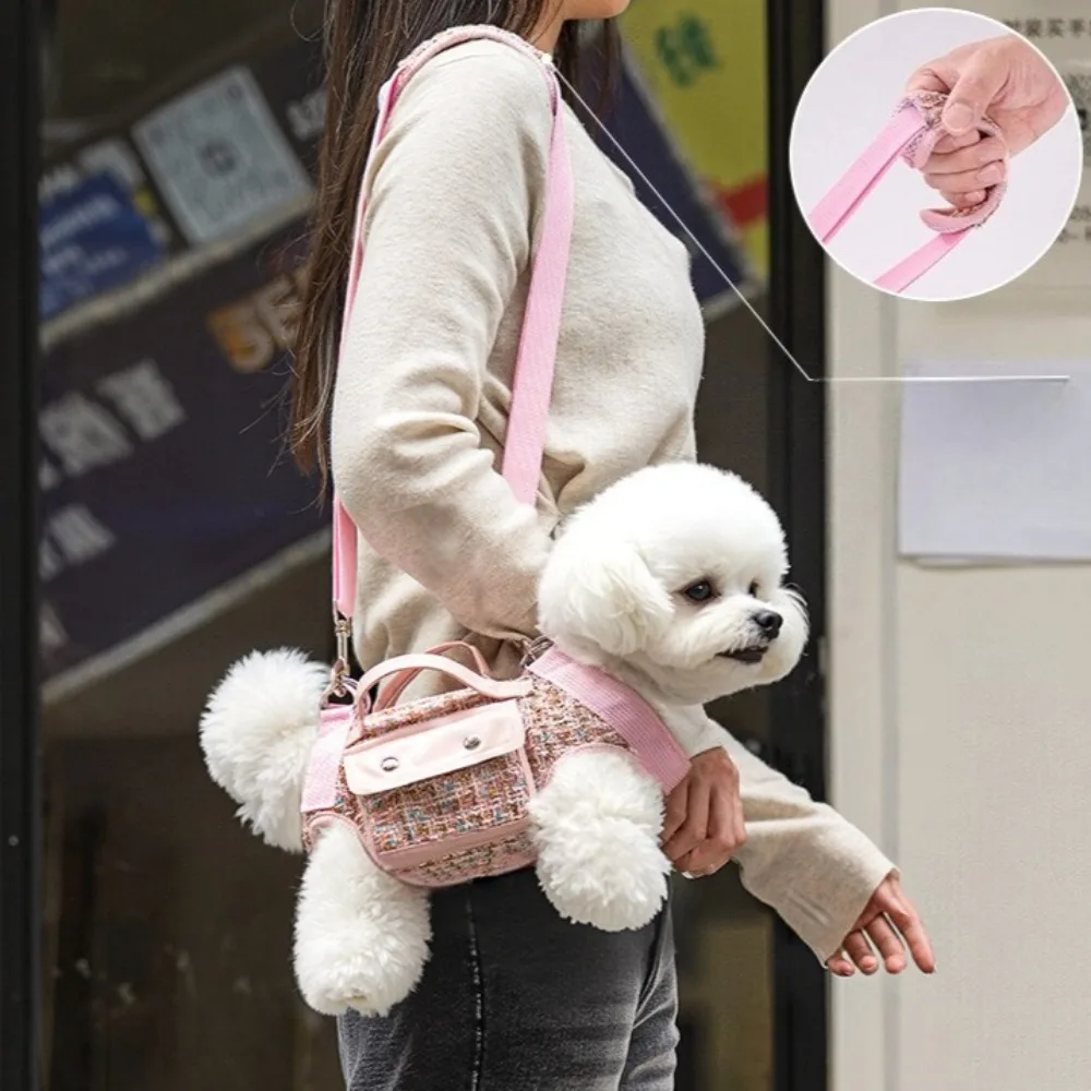 

Cat Carrier Women's Bag Outdoor Wear-resistant and Breathable Single Shoulder Dog Walking Bag Portable Cat Accessories