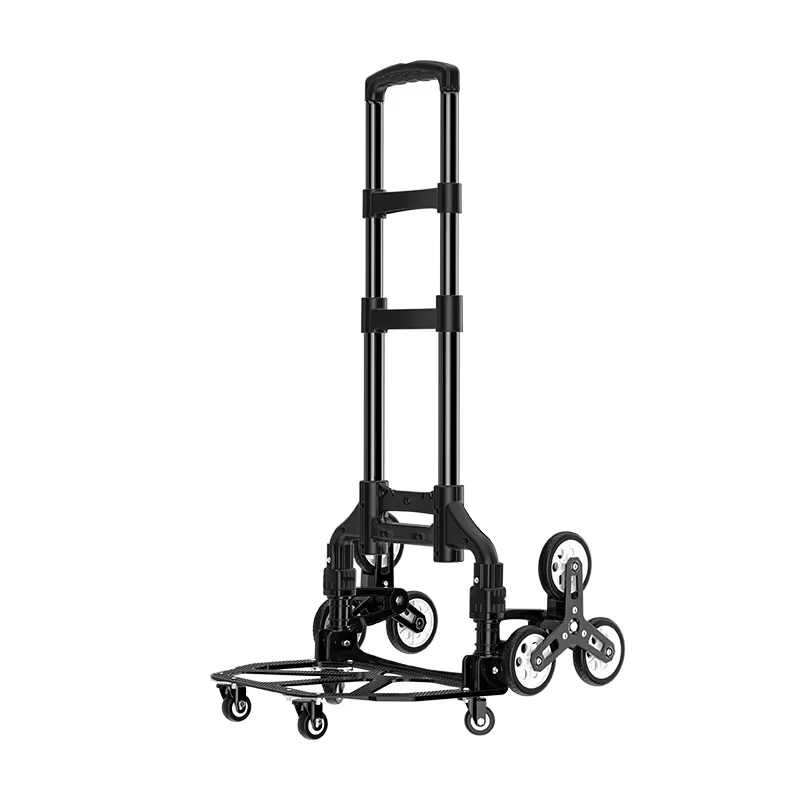

Folding Trolley Multi-function Practical Pulling Tools Cart Home Supermarket Shop Lightweight Beach Terrain Stair Climb Trolley