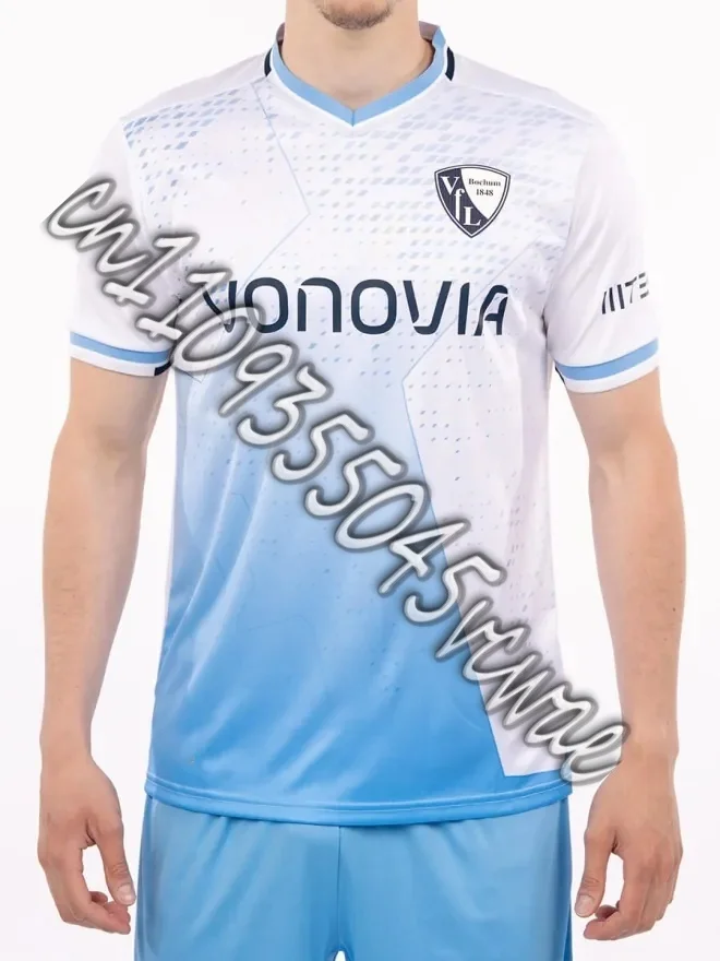 

VfL Bochum 1848 Home Away Football Jersey T-shirt 3D Printed Comfortable Unisex T-shirt for Adults And Children
