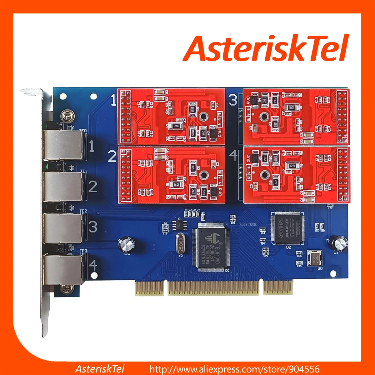 تثبيت وتشغيل بطاقة FXO FXS TDM410P: دليل شامل للمستخدمين