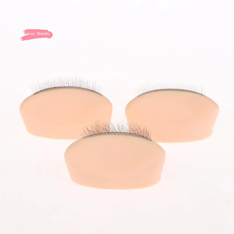 1 قطعة نموذج ممارسة رمش سيليكون مع ملحقات واقعية أداة تدريب الجفن قابلة لإعادة الاستخدام لتعلم تطبيق رمش #4