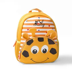 Toddler Backpack, Waterproof Preschool Backpack, 3D Cute Cartoon Animal Schoolbag for Kids, Lunch Box Carry Bag for Boys Girls