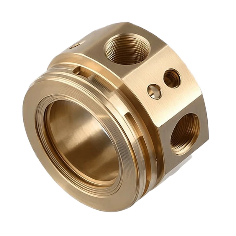 Precision Customized CNC Machining Services Brass Copper OEM Custom Stainless Steel Brass Aluminium High Precision Machine CNC