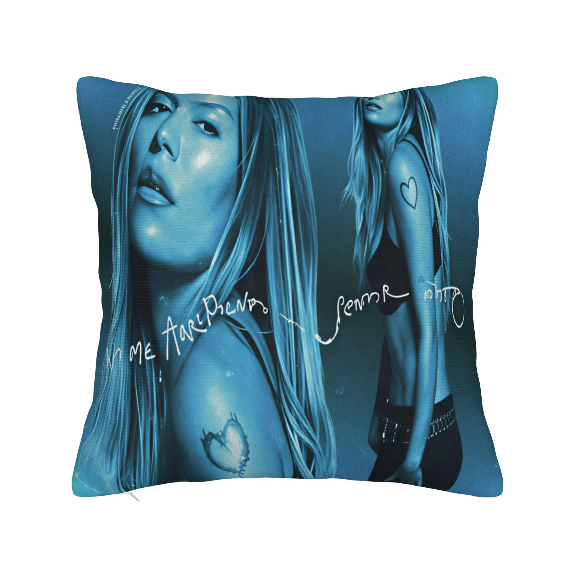 No Me Arrepiento De Sentir Tanto Karols G Pillowcases  Cute Funny Pillow Case For Sofa Home Decor Design Pillow Cover