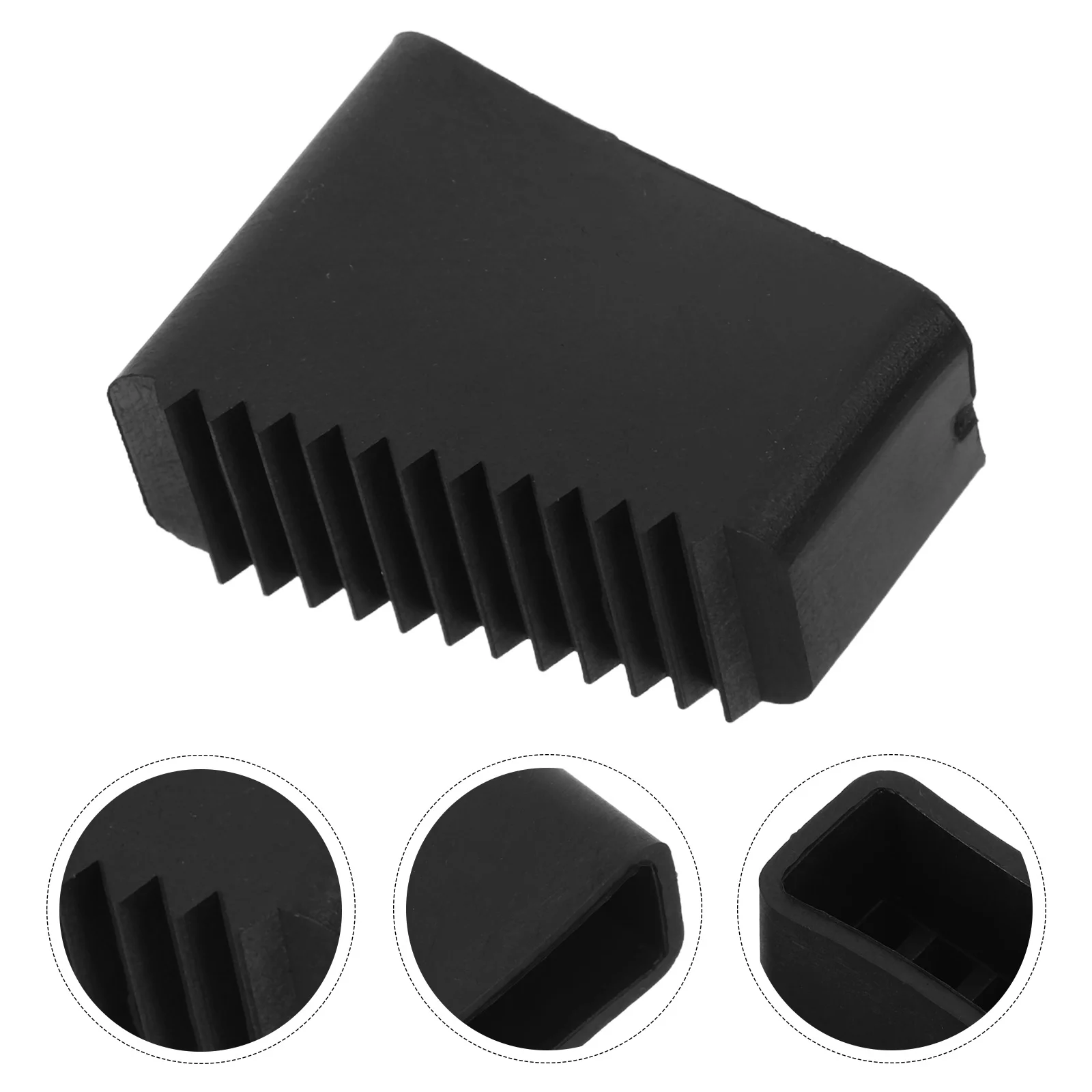 

4Pcs Ladder Feet Replacement Caps Heavy Duty Rubber Step Ladder Leg Pads Anti-Slip for Wet Surfaces Floor Protector Accessories