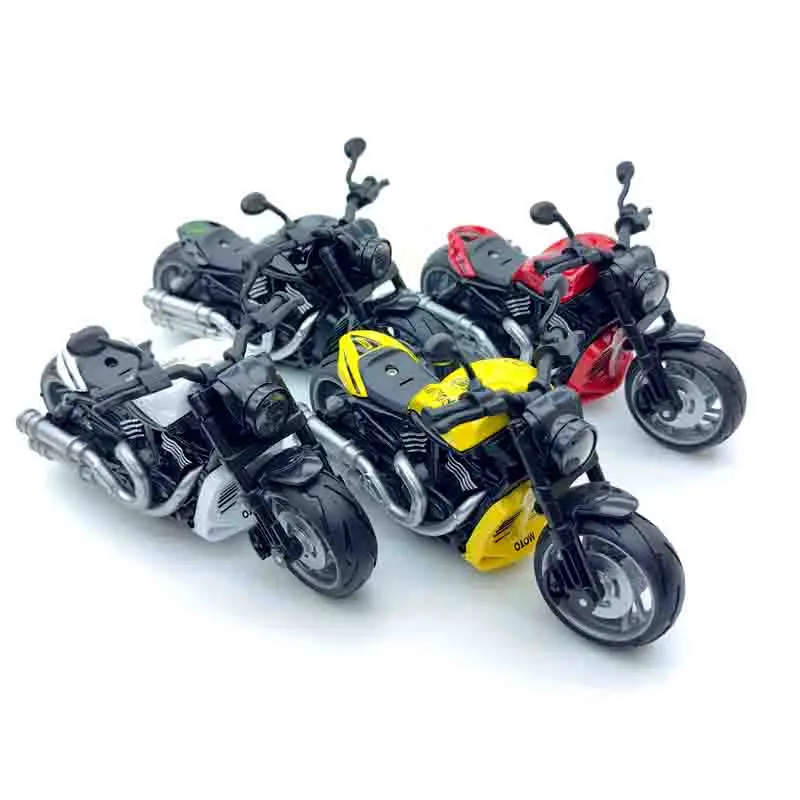 

Simulated Alloy Motorcycle Model With Recoil, Wolverine Motorcycle, Street Bike, Boys' And Children's Toy Ornaments