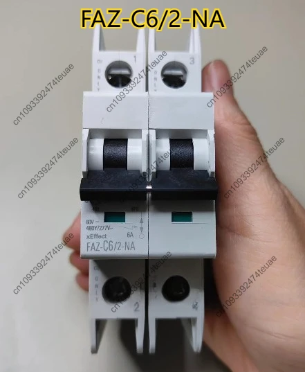 

new FAZ-C6/2-NA 181937 Small Circuit Breaker 2P6A Air Switch