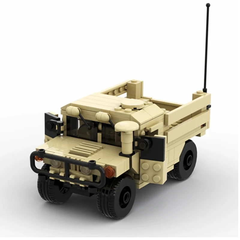 Military Car Model Moc Building Bricks High Performance Vehicle Technology Modular Blocks Gifts Christmas Toys DIY Sets Assembly