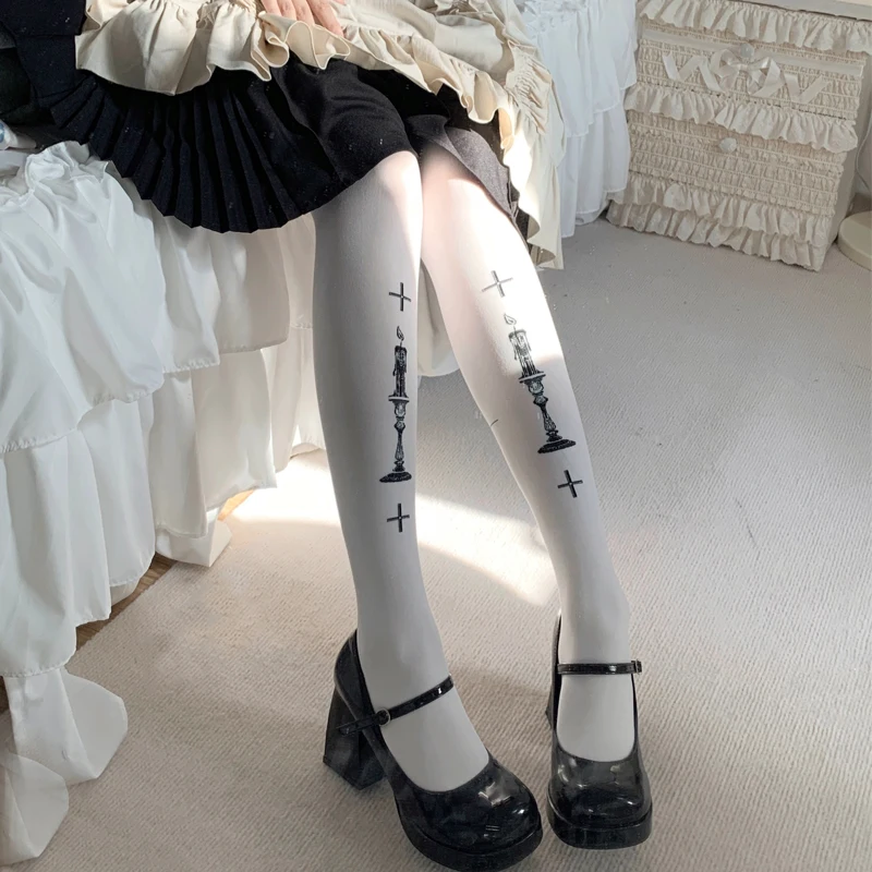 Anime ontworpen privé aangepaste lange kousen 3D-printen nieuwe kousen mode hoogwaardige sexy fluwelen kalfssokken cosplay