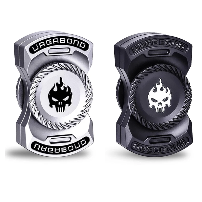 Alloy Metal 3 in 1 Fidget Spinner Slider Clicker ADHD Stress Relief Anxiety Magnet EDC Cool Gadget Gifts For Adults & Kids