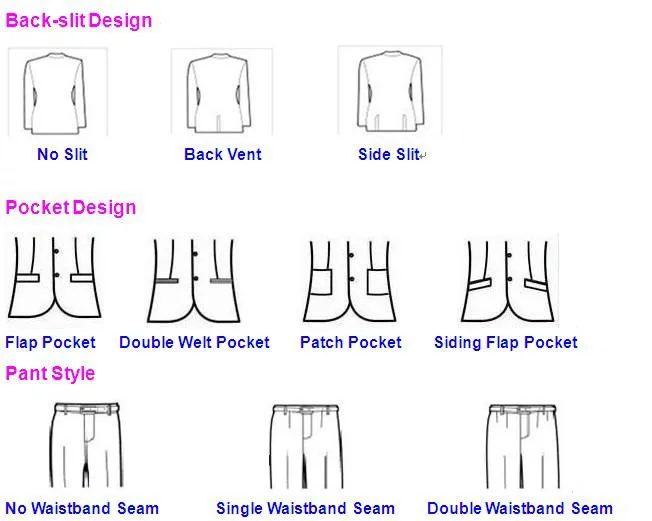 Men Suits Customization