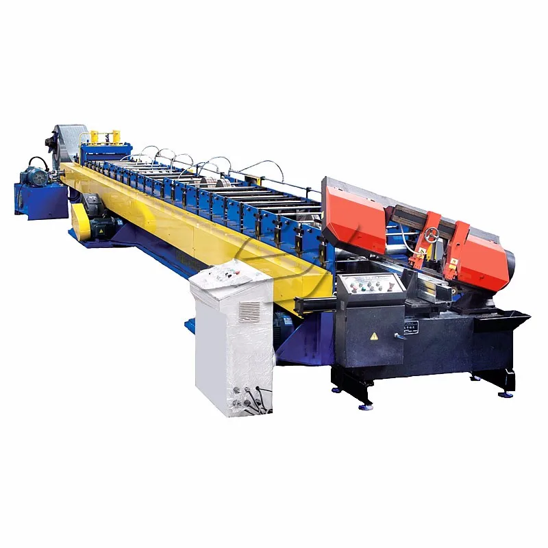 Metal Profile Channel Frame Steel Machine Fire Damper Flange Plate Roll Forming Machine