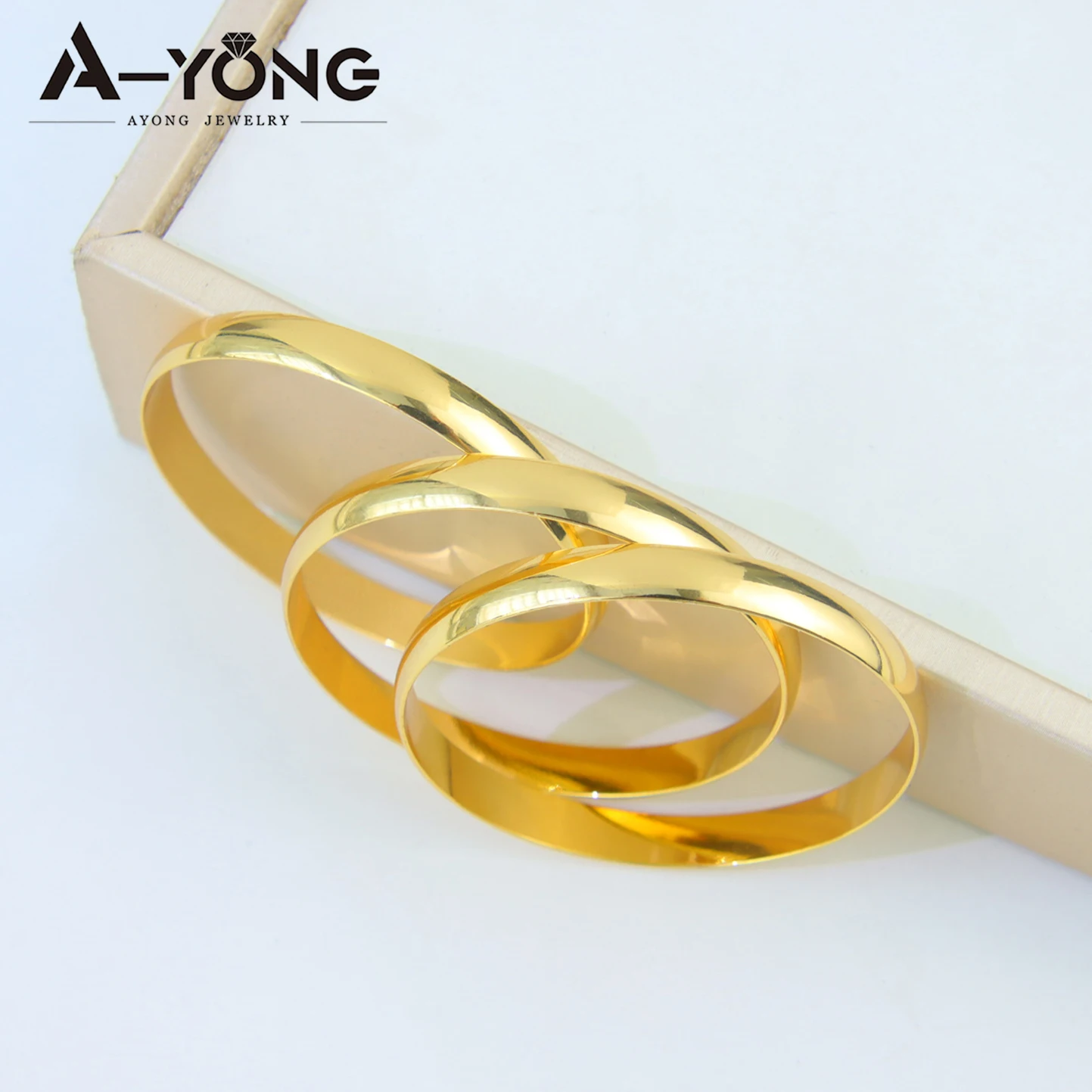 Dubai Mode Kinder Armreifen 21k Gold Überzogene Türkische Einfache Baby Twist Armband Arabisch Muslimischen Kinder Täglichen Party schmuck – Detail 7