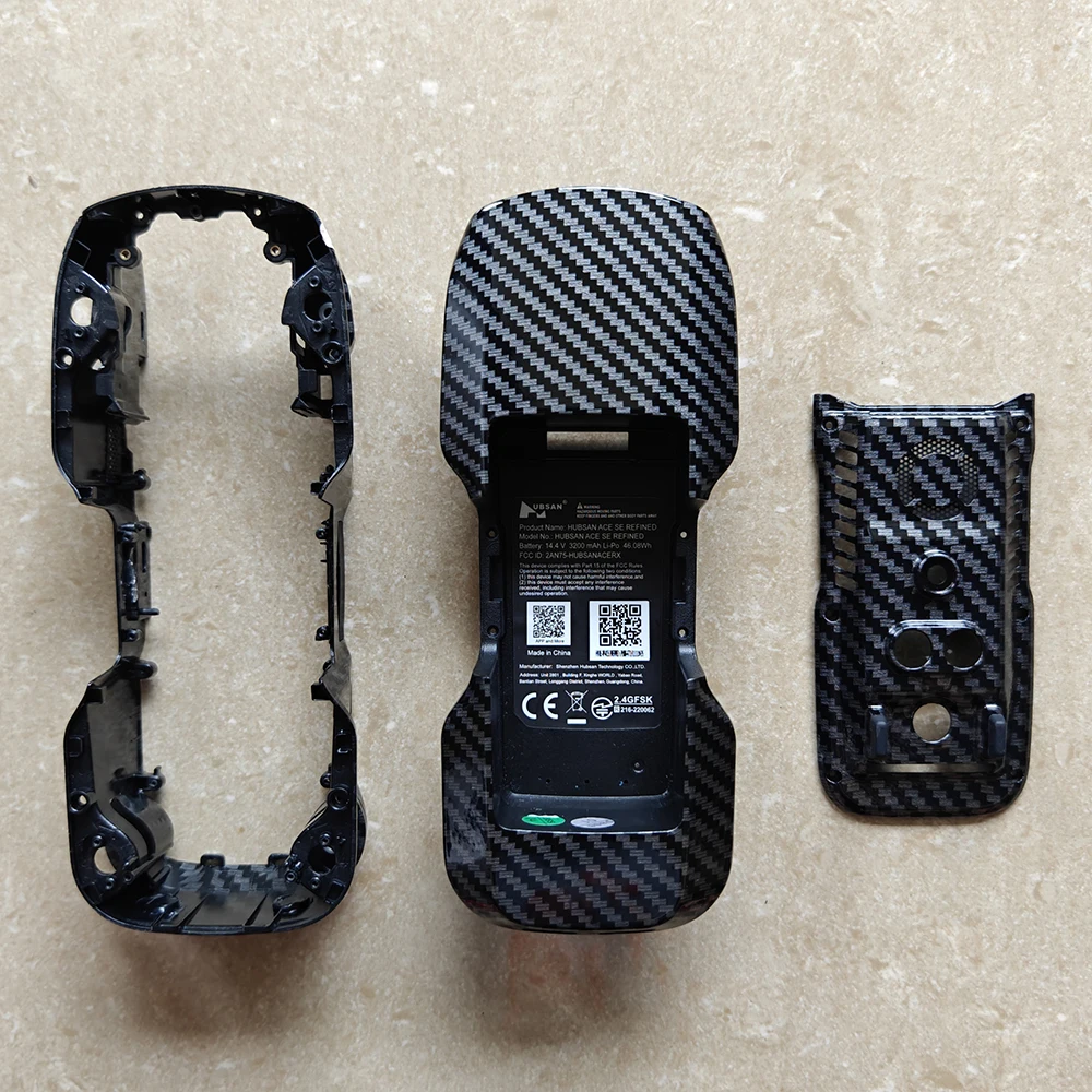 Hubsan ACE SE-piezas de repuesto para drones RC refinadas, receptor de carcasa superior inferior, hélice GPS, Chipset de vídeo, Motor de brazo de cámara cardán de 3 ejes