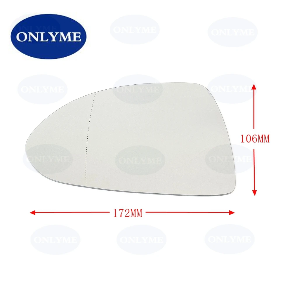 Car heated wide angle door wing mirror glass for OPEL / Vauxhall CORSA D 2006- 2014 /CORSA E MK4 (2014- 2020)