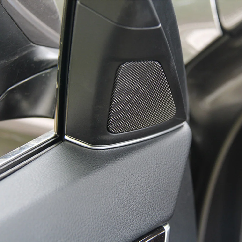 2/4/6pcs Front Door Speaker Cover Gap Silver Decorative Trim Car Tweeter Gap Plug Trim for BMW 5 Series F10 2011-2013 Accessorie - view 3