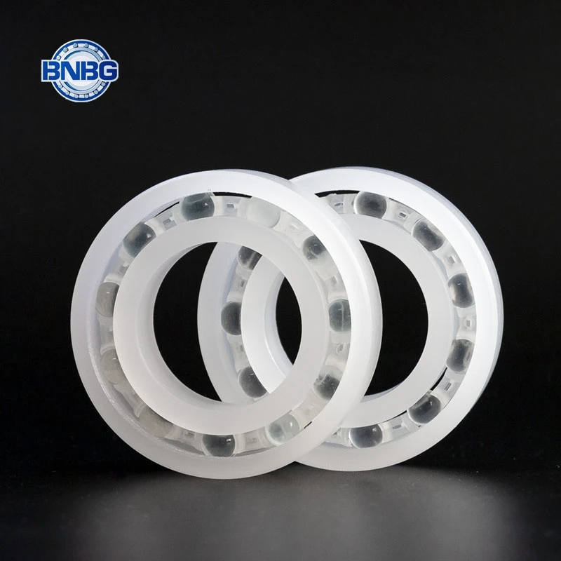 2pcs 683 684 685 686 687 688 689 PP Plastic Bearing Polypropy Corrosion Resistant Non-magnetic Insulation