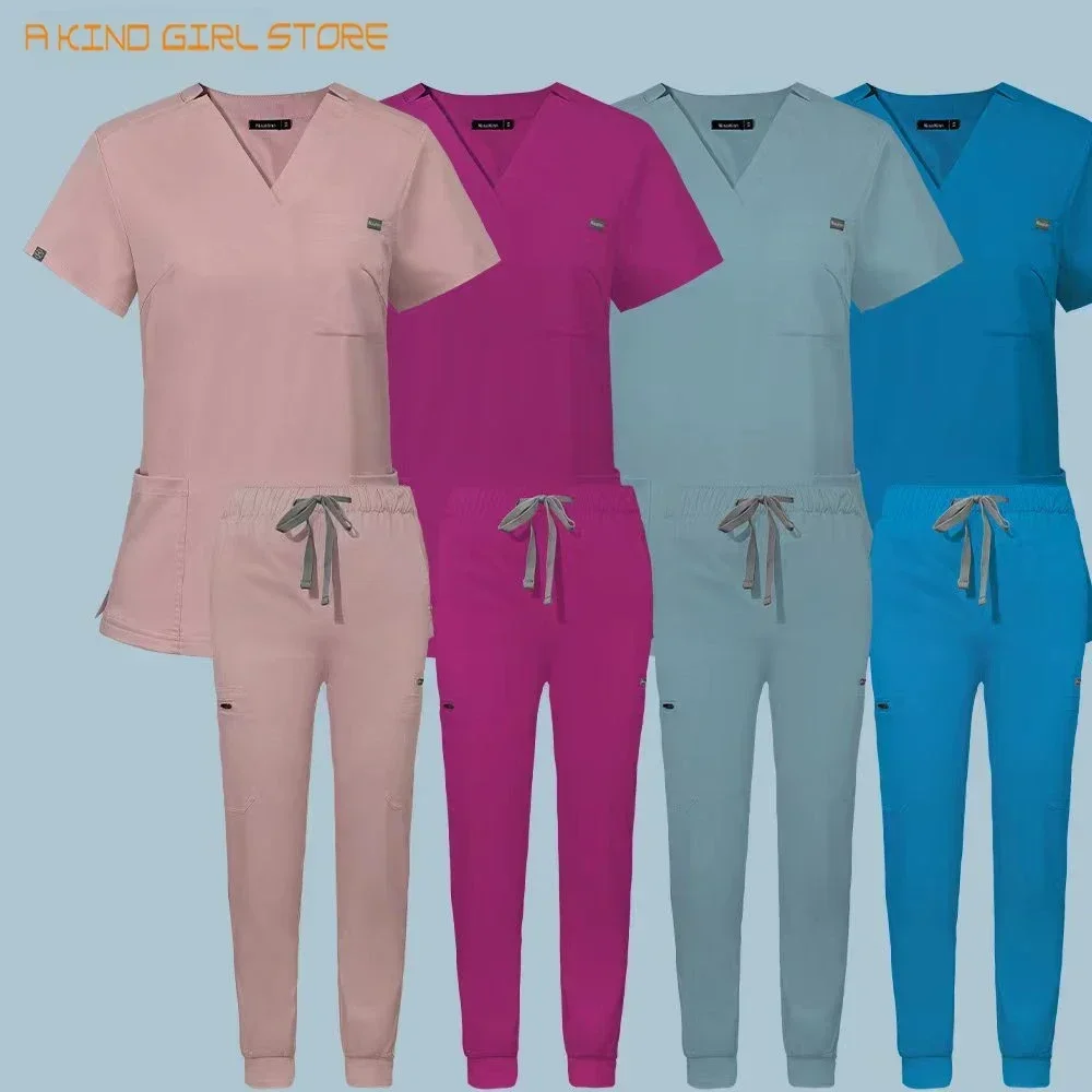 Wholesale Operating Room Medical Uniform Scrubs Hospital Working Scrubs Set Medical Supplies Nurse Dental Surgery Suit Workwear