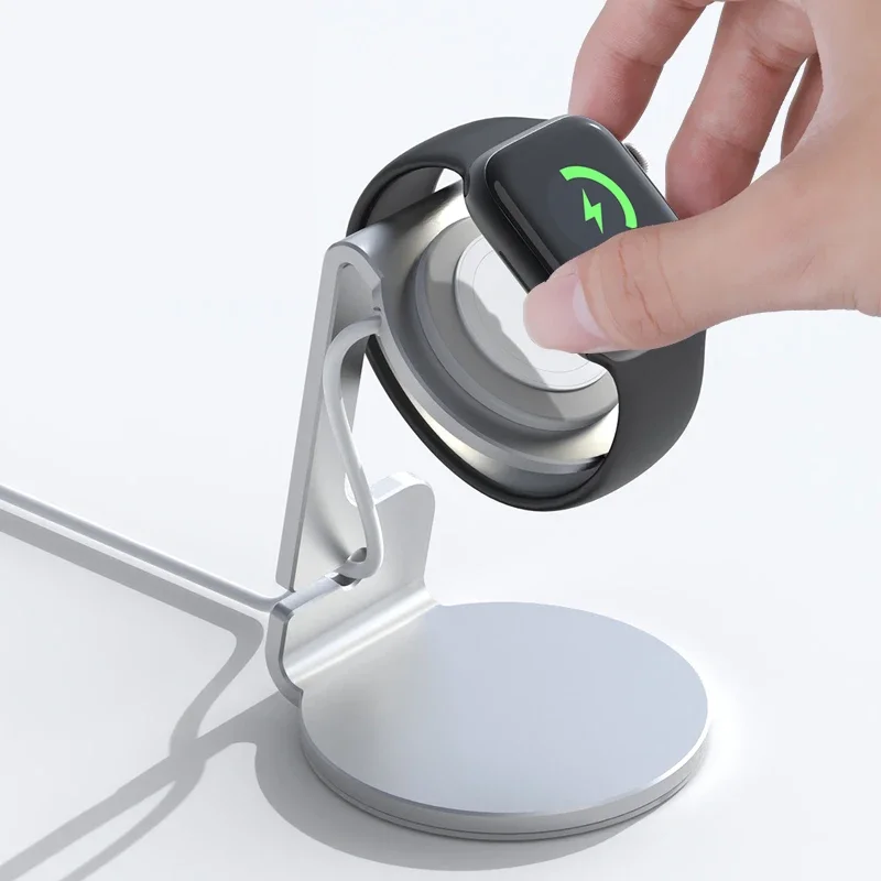 Aluminum Bracket Charger Dock Station Charging Holder for Apple Watch Stand Serie Ultra 1 2 10 9 8 Ultra 7 6 5 SE 4