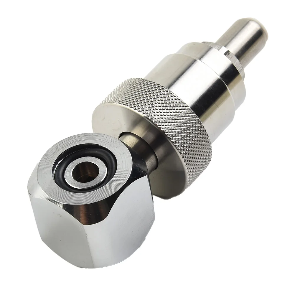 

CGA347 Compatible Fill Adapter for Scott SCBA Tanks Stainless Steel and Brass Connector Tool for Air Inflation