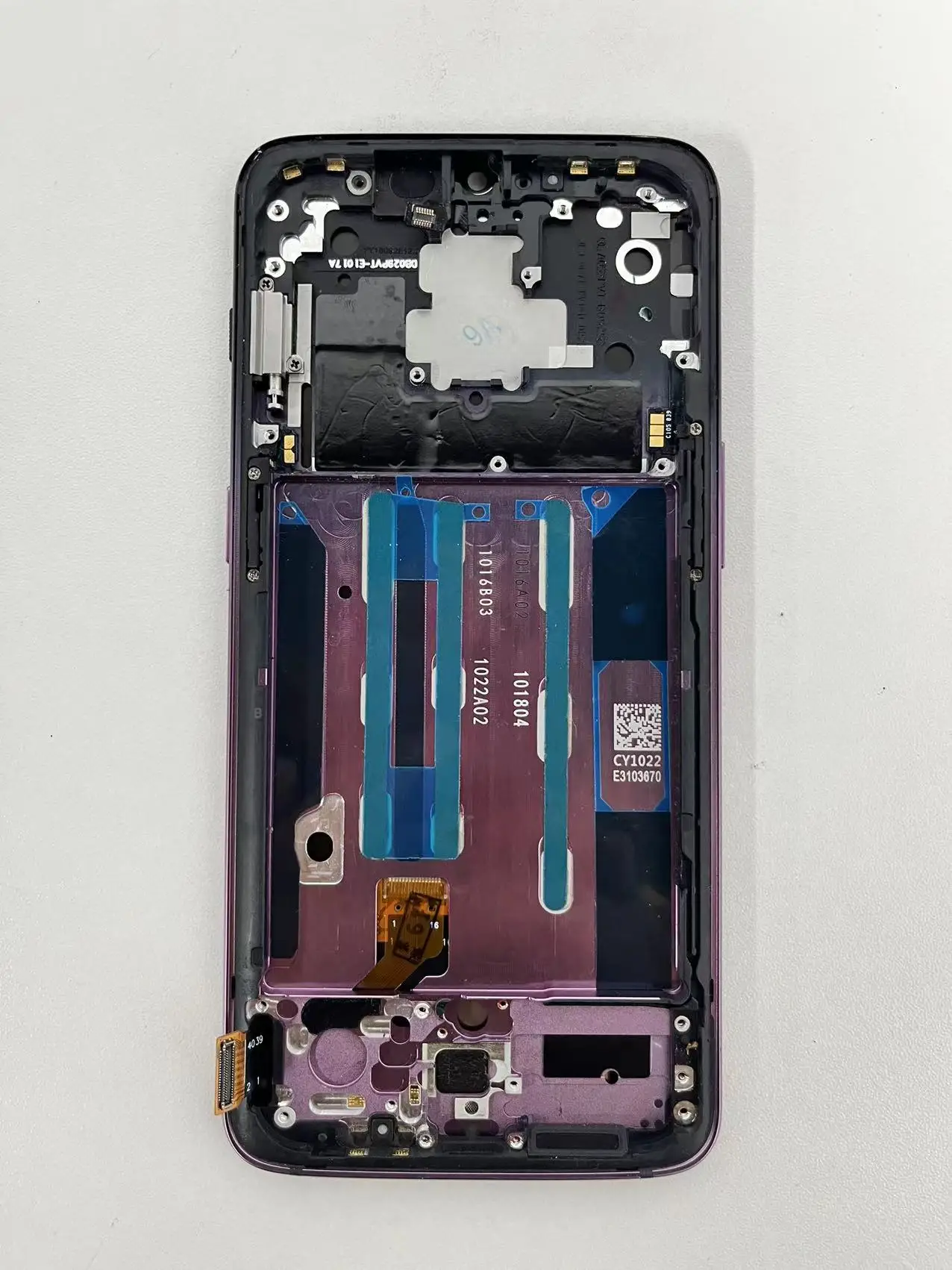 Imagem -04 - Original Amoled Oled para Oneplus 6t Mais 6t Display Lcd Tela de Toque com Quadro Digitador para Oneplus 6t Montagem da Tela Lcd 6.41