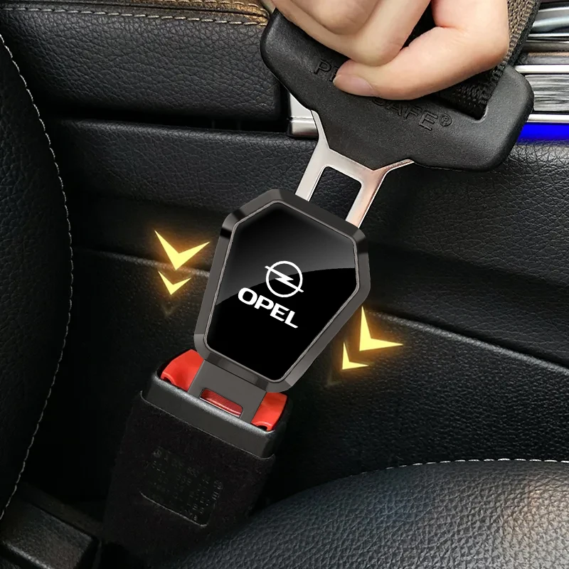 Car Seat Belt Buckle Plug Auto Safety Strap Extension For Opel Astra Corsa Frontera Mokka Grandland Insignia Zafira Karl Ampera