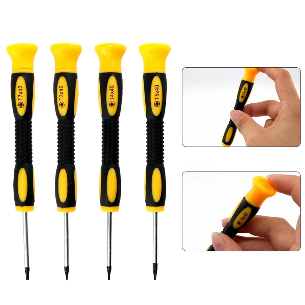 1pcs Torx Screwdriver Bit Set T3 T4 T5 T7 Mini Hexagon Screwdriver Game Console Handle Disassembly Repair Tools