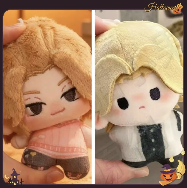 Tokyo Revengers Manjiro Sano Mikey 10cm Printed Cotton Doll Anime Plush Stuffed Toy Collectible Gift for Fans
