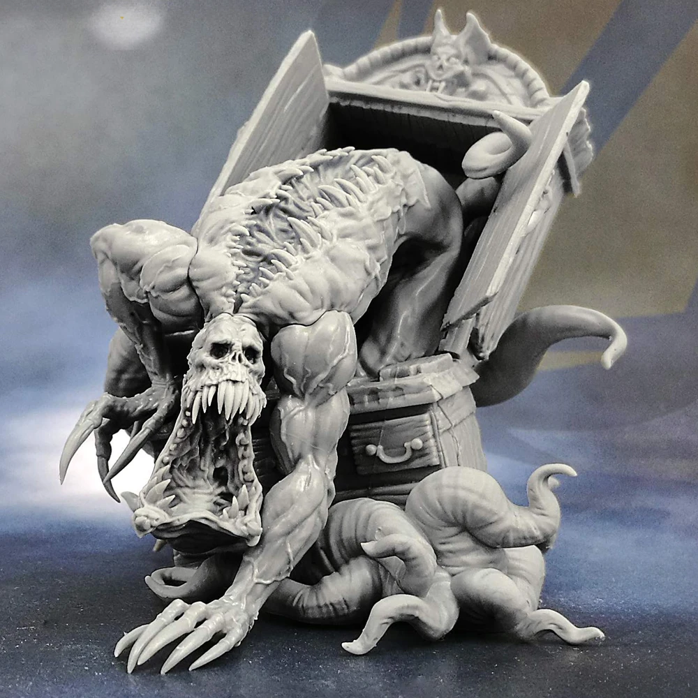 Resin Model figure, Cupboard monster, GK, Fantasy Theme, Unassembled and unpainted kit