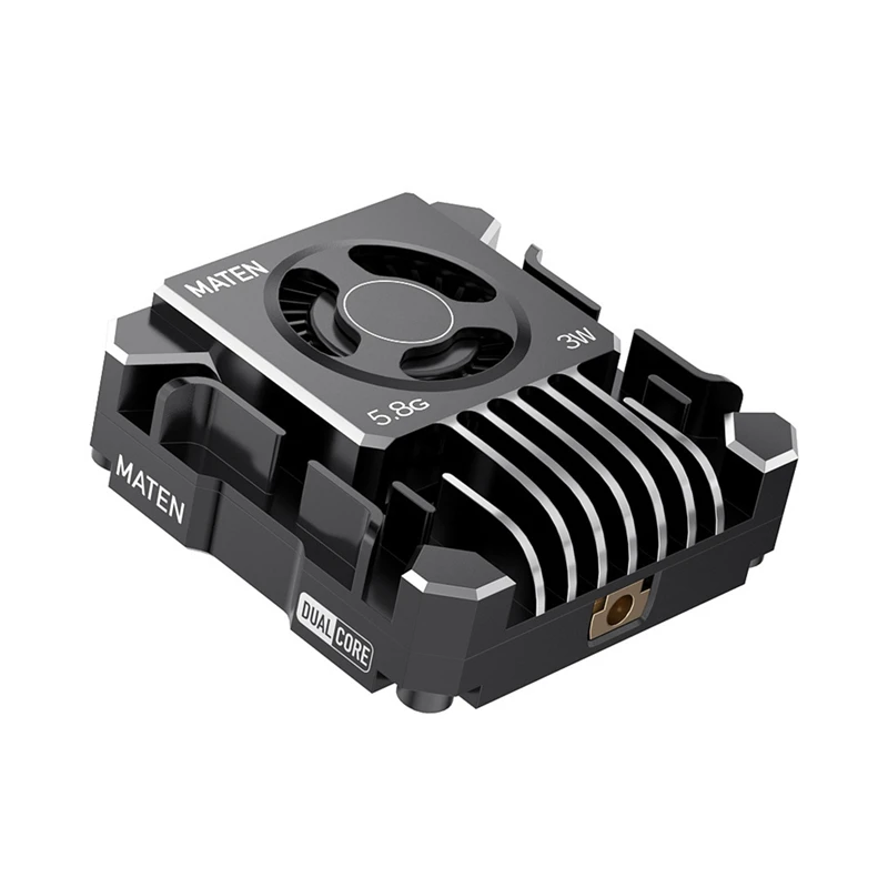 5.8G 3W VTX PRO 80CH FPV Video Transmission MMCX Built-in MIC for FPV Drone RC Model Long Range Flight-A10G