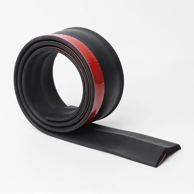 Full Wrap Dustproof Portable Adhesive Garage Door Seal Strip Bottom Rubber Trim Weather Multipurpose Home Edge Replacement