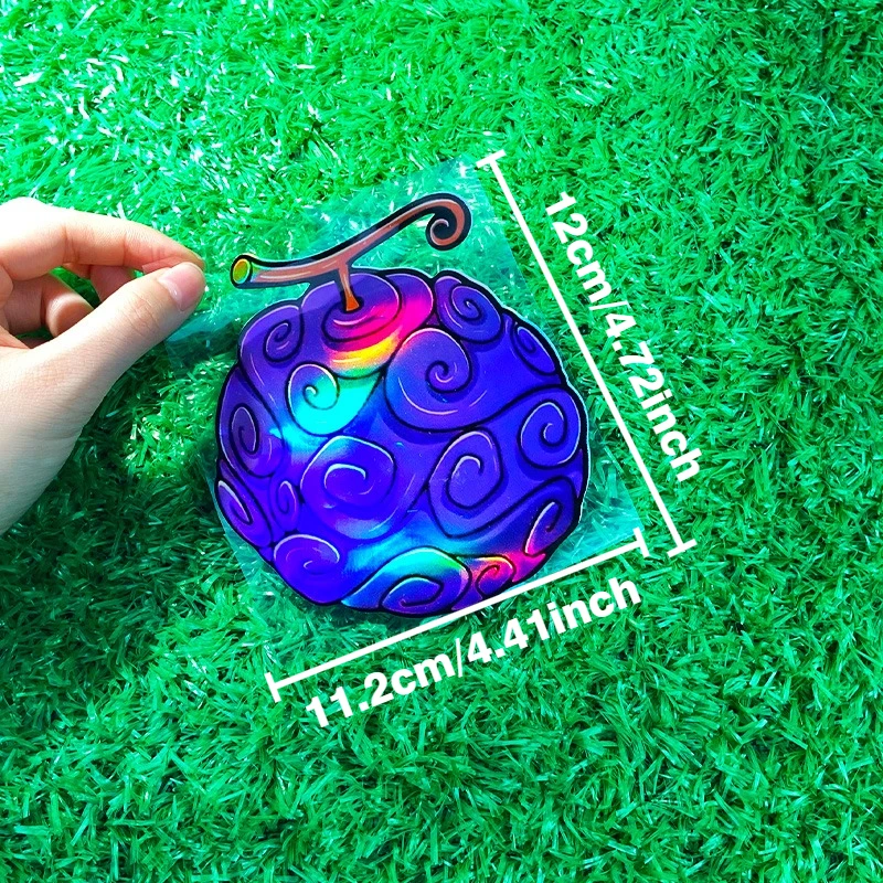 1PC JDM Devil Fruit Motorcycle Sticker Waterproof for Motorcycle Helmet Box Scooter Body Car Rear Window DIY Funny Vinyl Decals