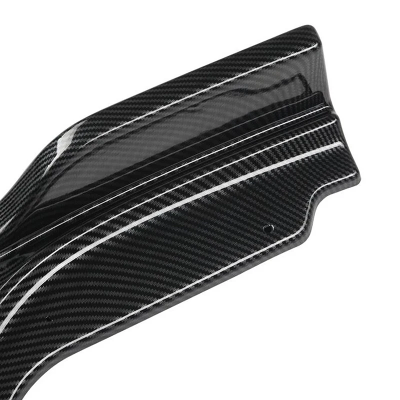 For 3PCS NEW Honda Odyssey CAR Front  Splitter Lips Diffuser Anti - Collision Accessories Trim Body Kit Refit 2019 2020 2021 - Image 6