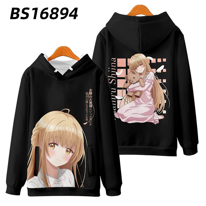 

3D Anime The Angel Next Door Spoils Me Rotten Shiina Mahiru Cosplay Costumes Unisex Hoodie Sweatshirt Casual clothing