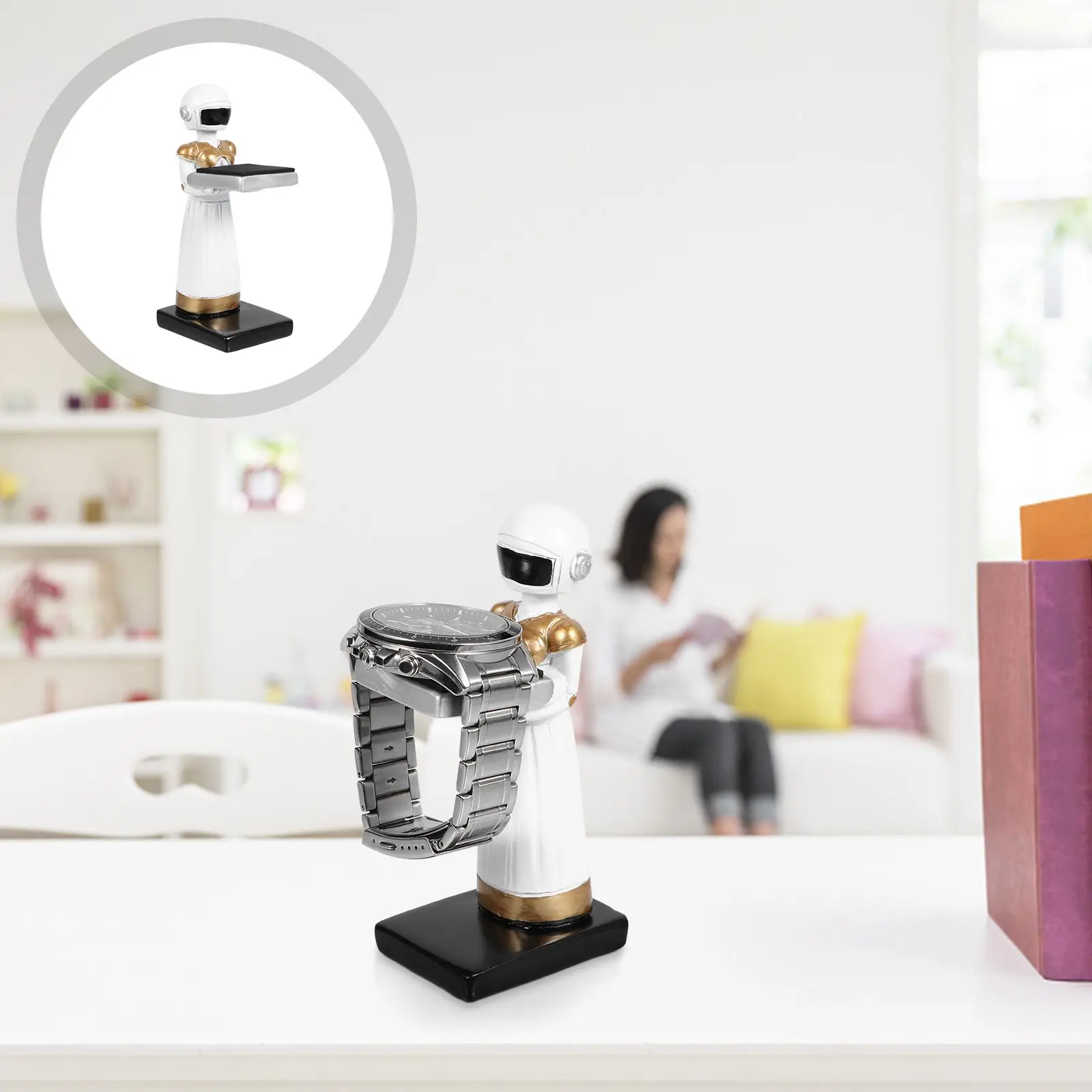 Watch Holder Rack Decorative Bracelet Store Stand Resin Wristwatch Display Complete Protection