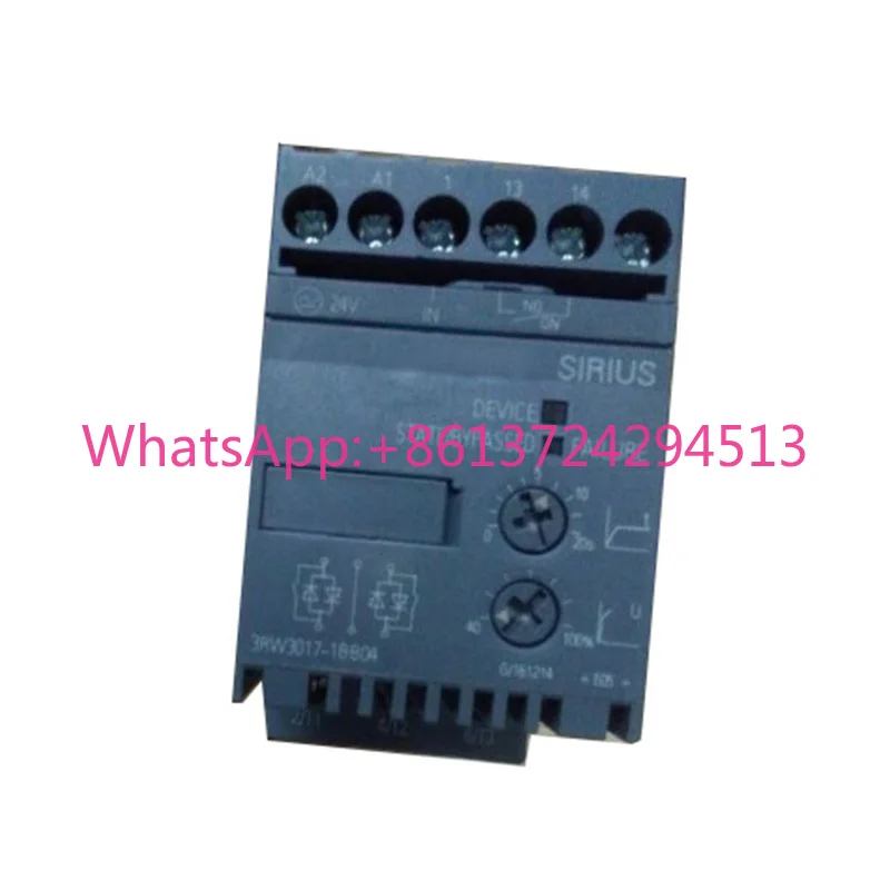 

Brand new original 3RW3017-1BB04 12.5A 5.5 kW 400V soft starter 3RW30171BB04 spot