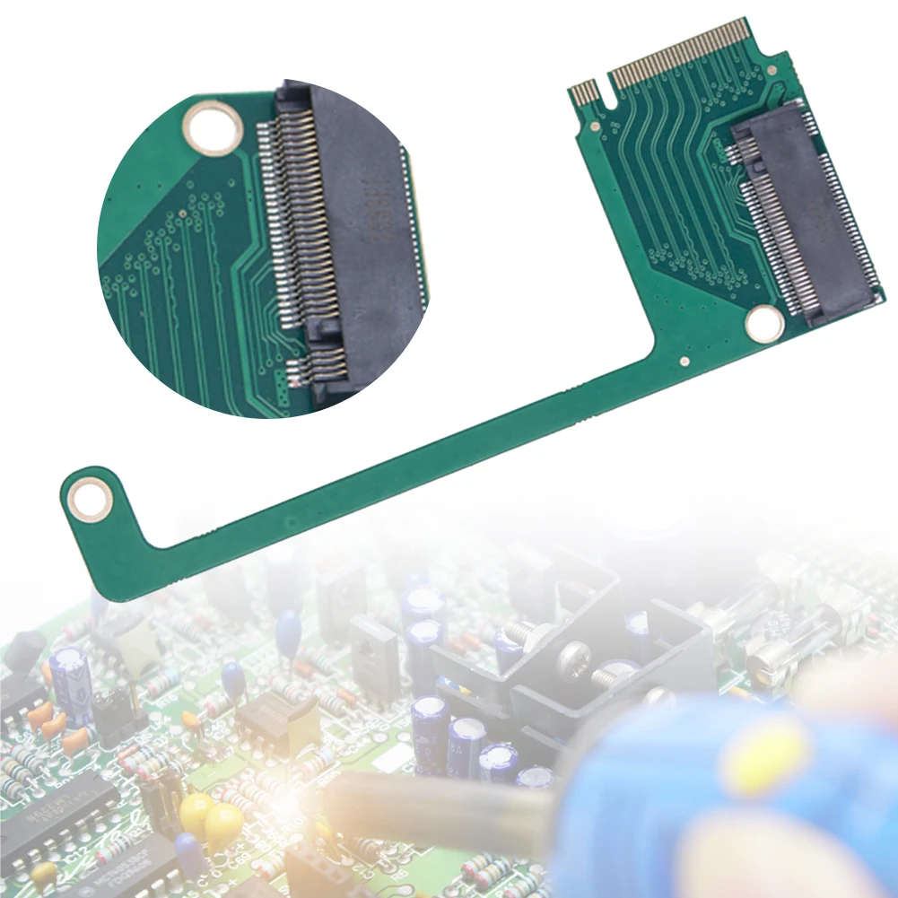Handheld Transfer Board 90 Degrees M.2 NVME Transfercard Adapter Converter for ASUS Rog Ally Modified M2 Hard Drive Accessories