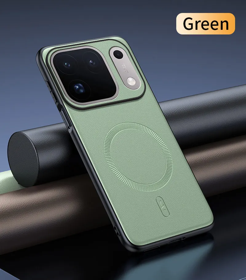 Für OPPO Find X10 Pro Max: Magnetische Schutzhülle aus Leder, Anti-Fingerabdruck, rutschfest, aus PC+TPU. – Detail 22