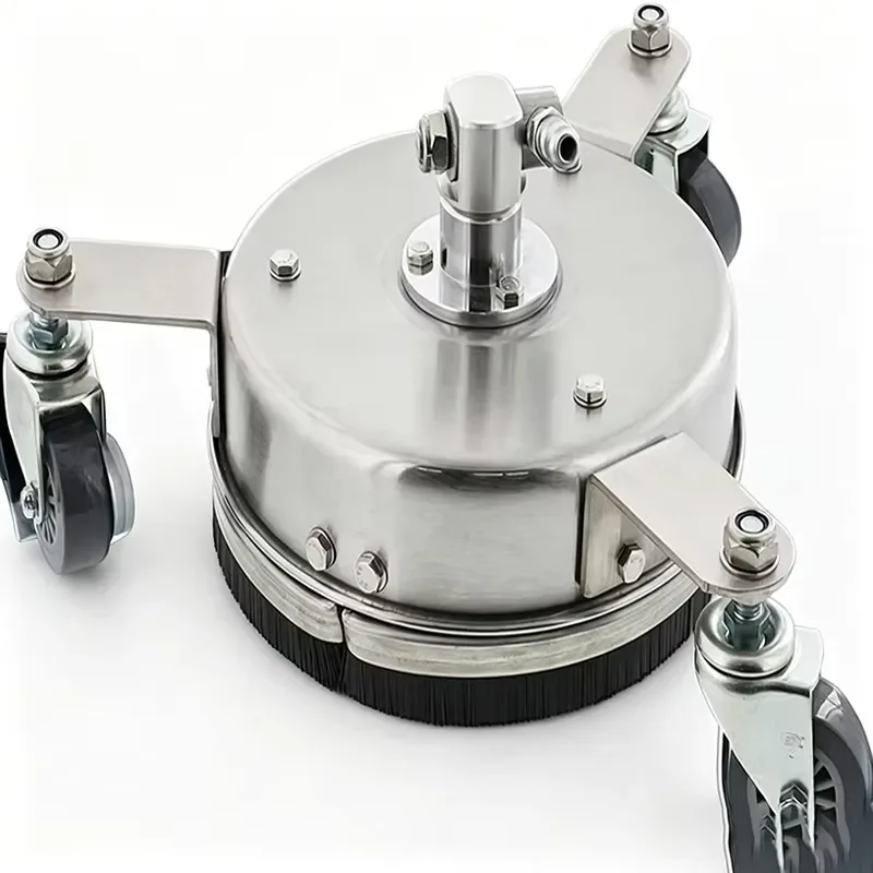 12 Inch Surface Cleaner for Pressure Washer High Efficiency Concrete Driveway Patio Cleaning Attachment Kit with Swivel