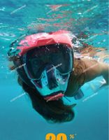 Snorkeling Mask Diving Goggles Adult Anti-fog Mask Full Dry Snorkel Equipment
