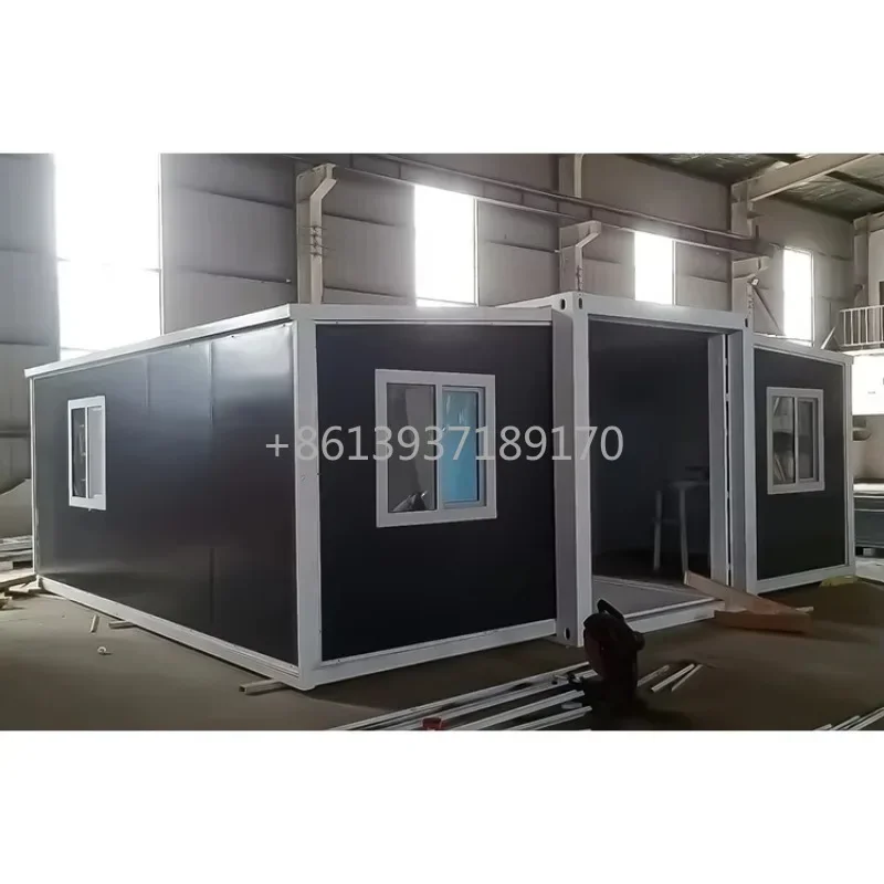 Movable Modified Portable Folding Shipping Container House Glass Wall Container Home Frame for Sale