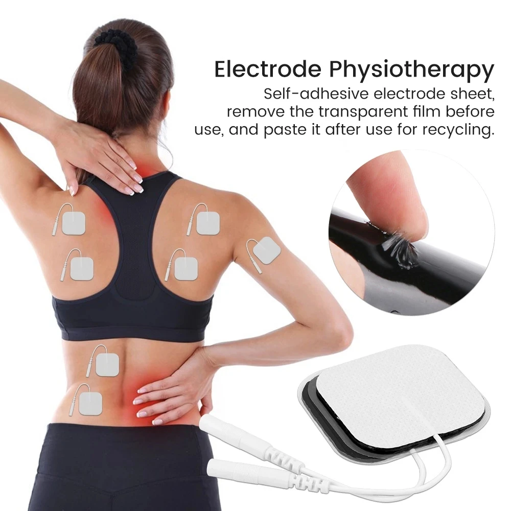 6 Modes Electric Acupuncture Stimulator Patch Massager Muscle Relaxation Relieve Fatigue Physiotherapy Health Care Massage Tool